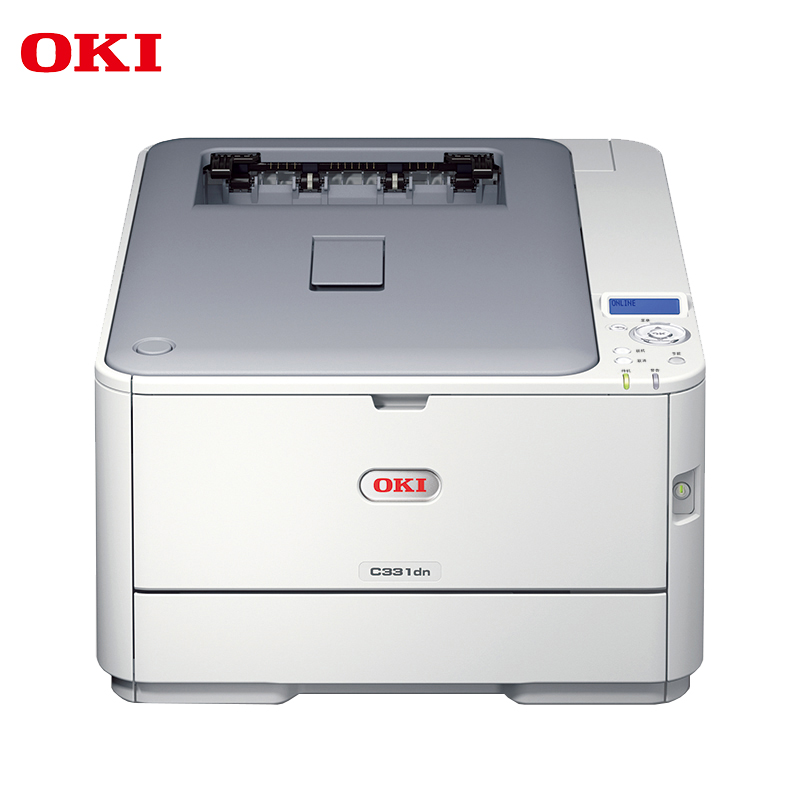 OKI C331dn A4彩色激光LED打印机 双面 网络可打长纸激光打印机