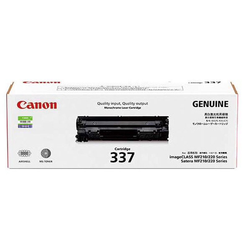 佳能（Canon） CRG-337 黑白打印机硒鼓 黑色