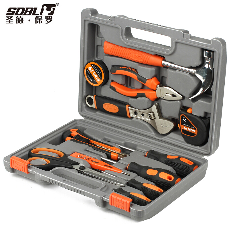 圣德保罗（SDBL） SD-009-A 16件套礼品型工具组合 修理套装 五金工具箱