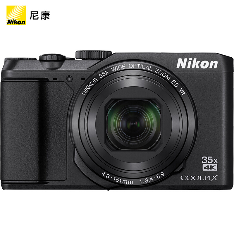 尼康（Nikon） Coolpix A900 数码相机（黑色）