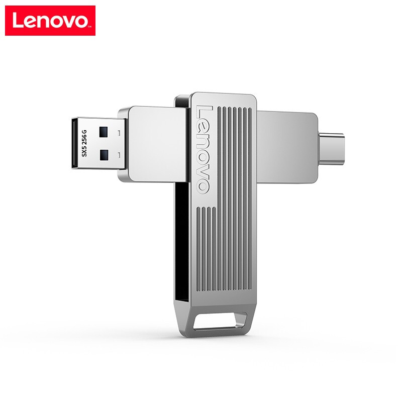 联想（Lenovo）256GB u盘 USB3.2/Type-C双接口 手机电脑两用 SX5 Pro系列 银色_http://www.redsunworld.com/newimg/C202207/1658389608921.jpg